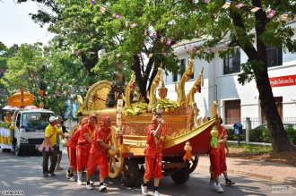 Vientiane to Hold Grand Lao New Year Procession of Sacred Buddha Images